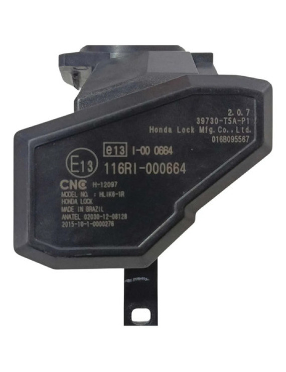Kit Comutador E Imobilizador Hrv 1.8 2015 - 2021 Preto