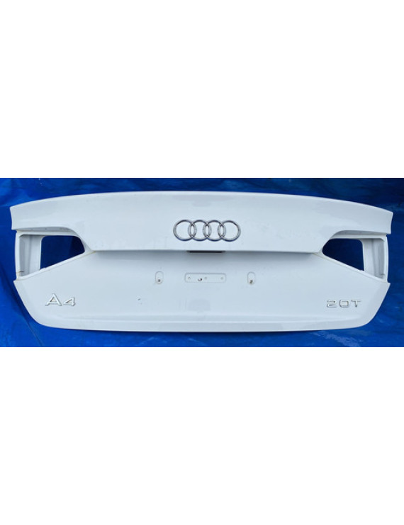 Tampa Traseira Audi A4 Sedan 2008 2009 2010 2011 2012  Branco