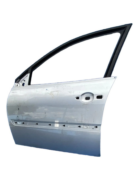Porta Dianteira Esquerda Megane 2007 A 2012 Dianteira Esquerdo Prateado