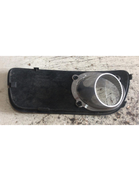 Moldura Farol De Milha Direito Fiat Palio 2004 - 2007 Preto Direito