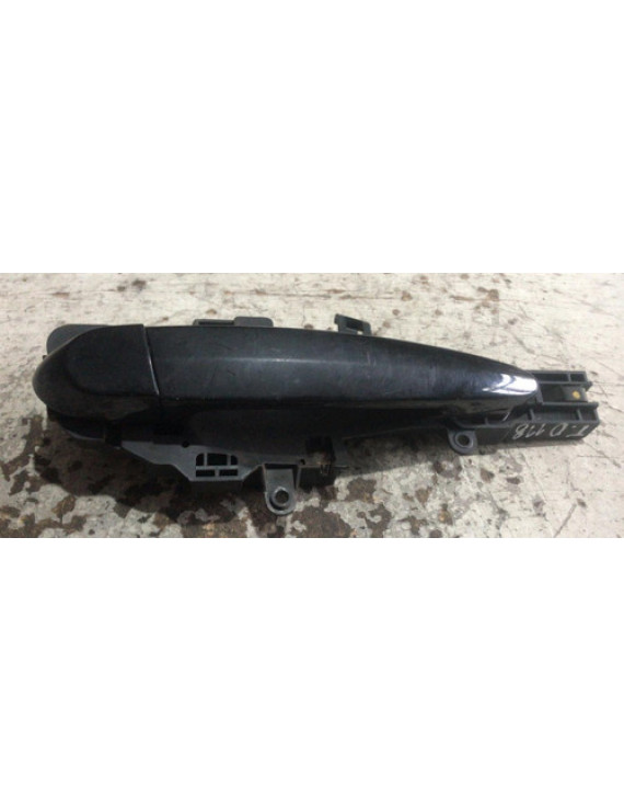 Maçaneta Externa Traseira Direita Bmw 118i 2009 2010 Preto