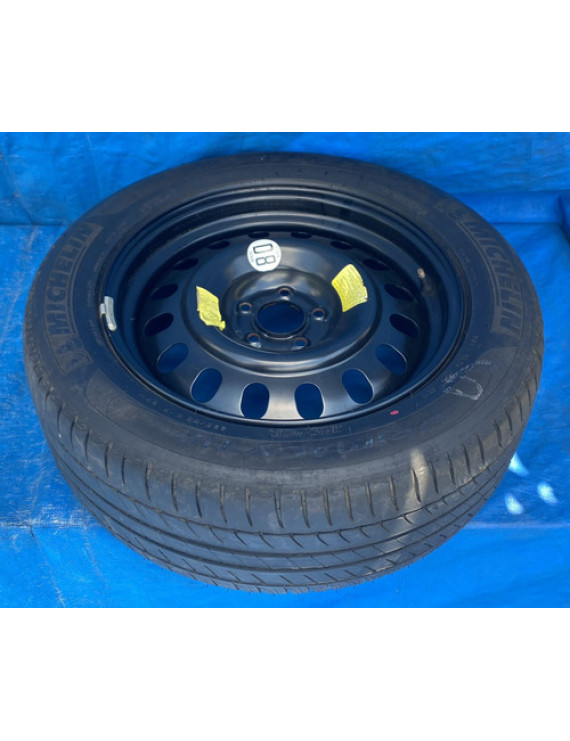 Roda Estepe Peugeot 508 2012 2013 2014 255/55r17  Preto