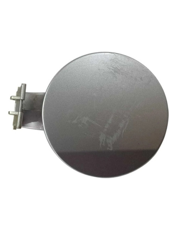 Tampa Portinhola Tanque Honda Fit 2009 - 2014 Prateado 2009