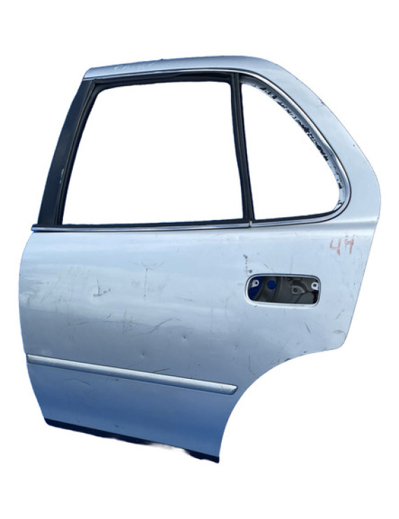 Porta Traseira Esquerda Toyota Camry 1992 A 1994  Traseira Esquerdo Prateado