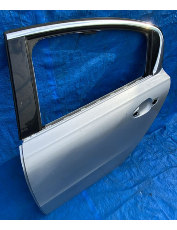 Porta Traseira Esquerda Peugeot 508 2012 2013 2014 2015 Traseira Esquerdo Prateado