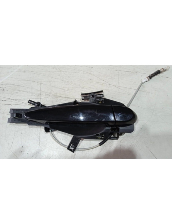 Maçaneta Externa Dianteira Direita Bmw X6 2012 Preto