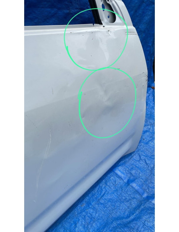 Porta Dianteira Direita Outlander 2008 Á 2013 / Avaria Dianteira Direita Branco
