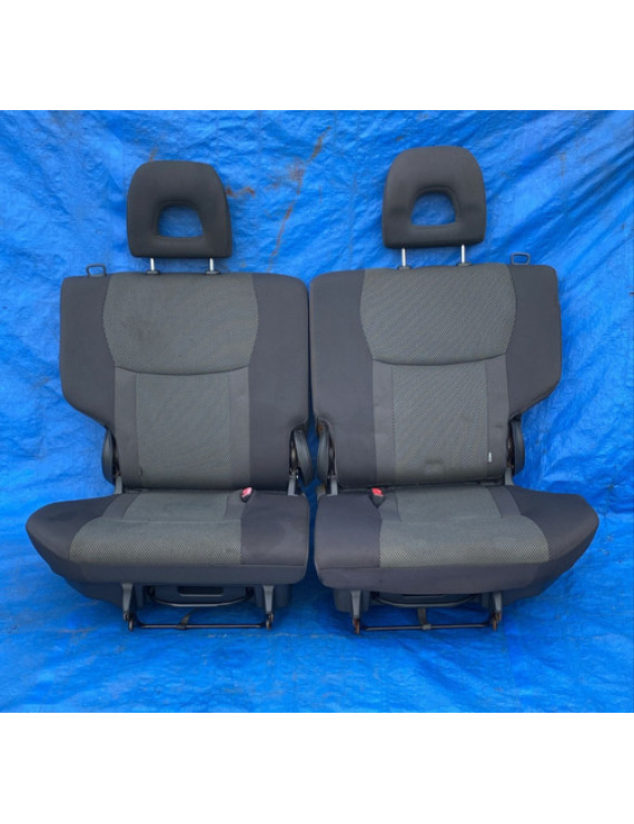 Bancos Traseiros (tecido) Rav 4 2001 A 2005 Preto