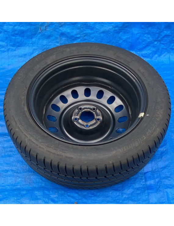 Estepe Aro 17 Peugeot 3008 Griffe 2012 2013 2014 2015 Preto
