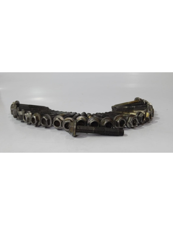 Kit Parafuso Mancal Comando Válvulas Volvo Xc60 2.0 T5 2015 Preto