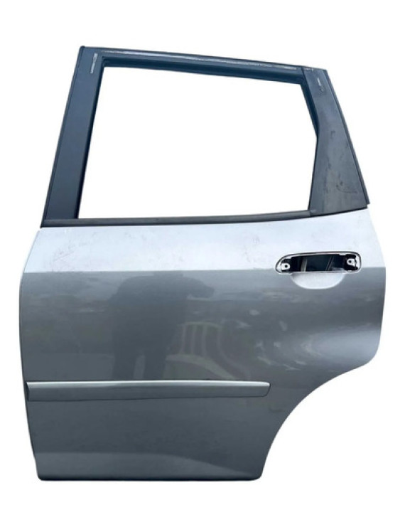 Porta Traseira Esquerda Honda Fit 2003 A 2008 Traseira Esquerda Prateado