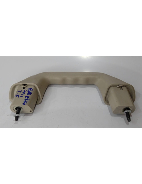 Puxador Alça Teto Traseira Esquerda Ford Edge 2008 - 2014 Bege
