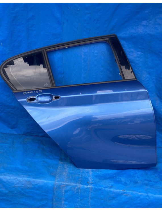 Porta Traseira Direita Bmw 135 M135 2015 2016 Traseira Direito Azul