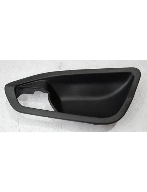 Acabamento Maçaneta Interna Esquerda Bmw 118i 2013 Preto Dianteira/traseira