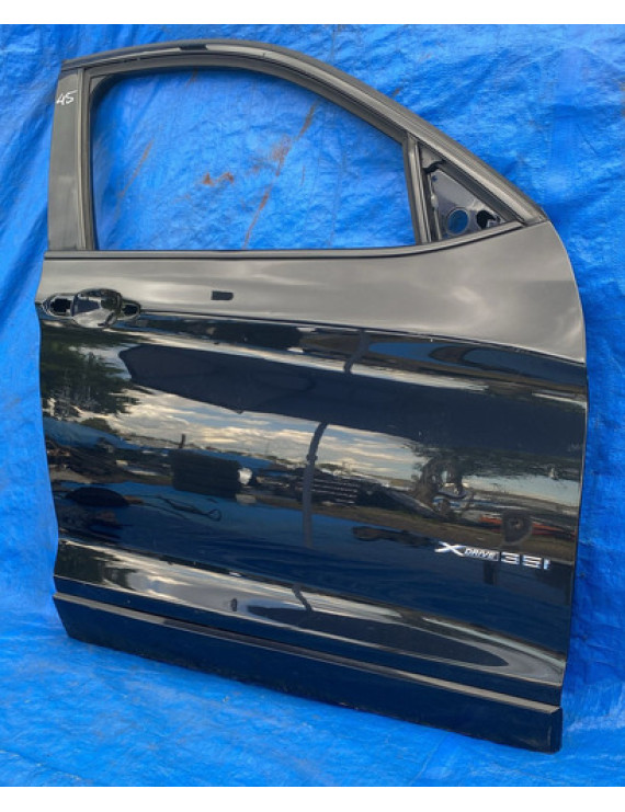 Porta Dianteira Direita Bmw X4 2015 2016 2017 Dianteira Direita Preto