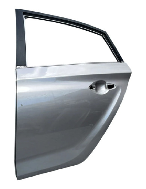Porta Traseira Esquerda Hb20 Sedan 2013 A 2018 Traseira Esquerdo Prateado
