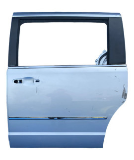 Porta Traseira Esquerda Town & Country 2008 A 2016 Traseira Esquerdo Prateado