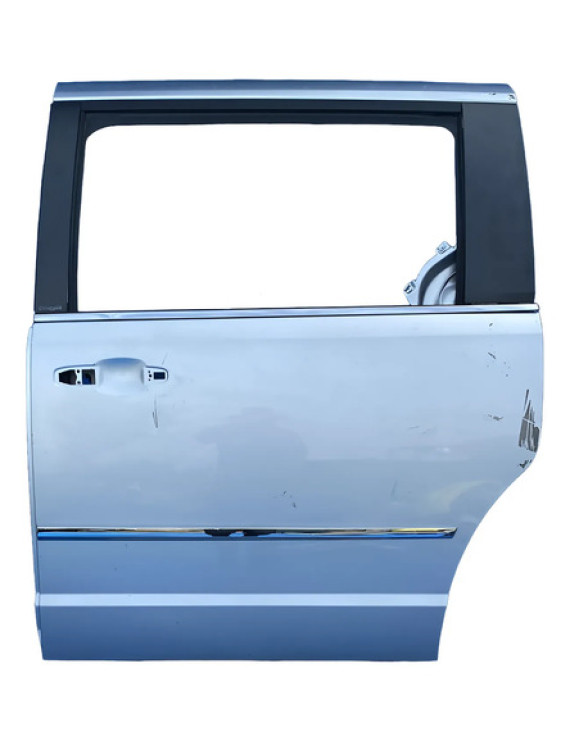 Porta Traseira Esquerda Town & Country 2008 A 2016 Traseira Esquerdo Prateado