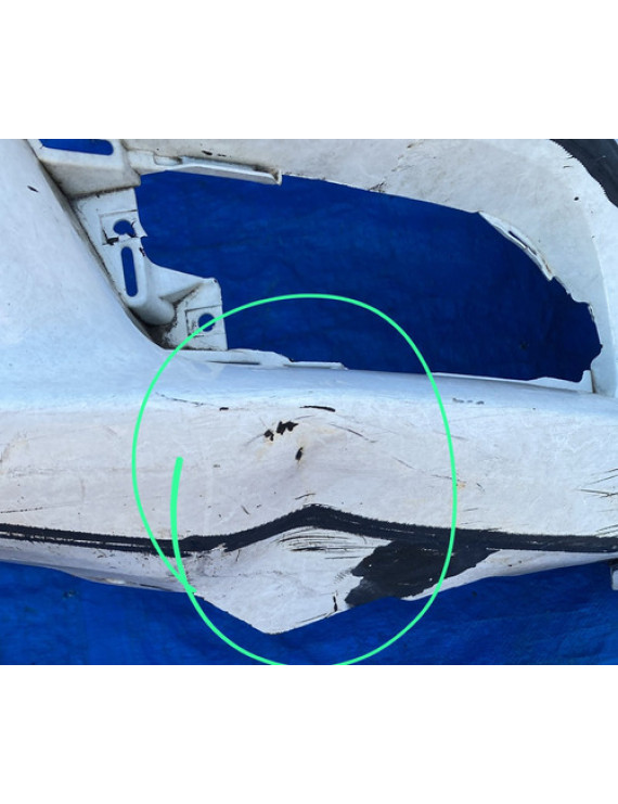 Parachoque Dianteiro Honda Civic 2012 A 2016 Detalhe Branco