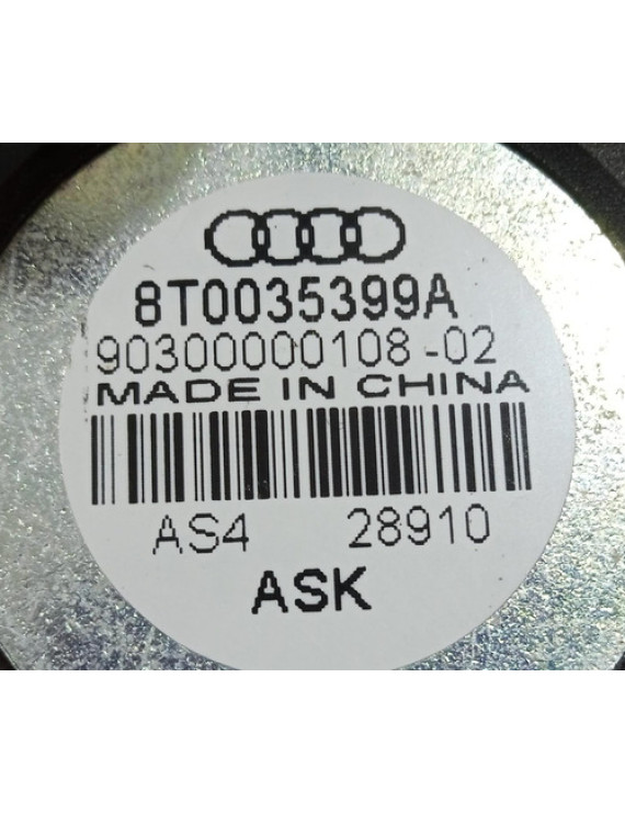 Alto Falante Painel Audi A4 2010 2011 / 8t0035399a Preto