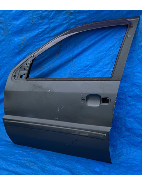 Porta Traseira  Esquerda Ford Ecosport 2003 A 2012 Dianteira Esquerdo Preto