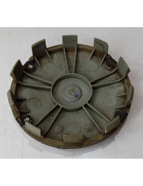Calota Centro Roda 68mm Bmw 320i 118i 328i 2006 - 2012 Preto