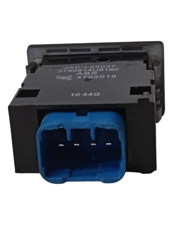 Botão Regulagem Farol Jac J3 2011 - 2015 Preto