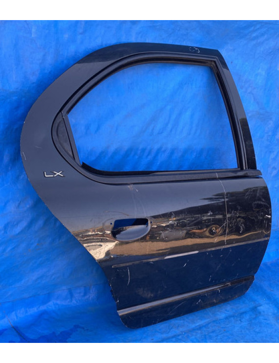 Porta Traseira Direita Chrysler Stratus 1996 A 2000 /detalhe Traseira Direita Preto