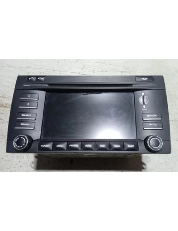 Rádio Cd Player Porsche Cayenne 2007 2008 2009 2010 Preto