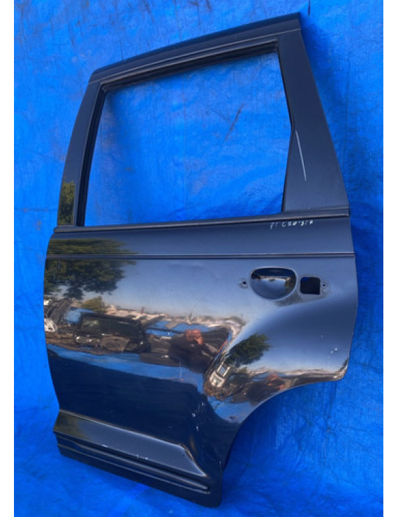 Porta Traseira Esquerda Pt Cruiser 2001 A 2010 Traseira Esquerdo Preto