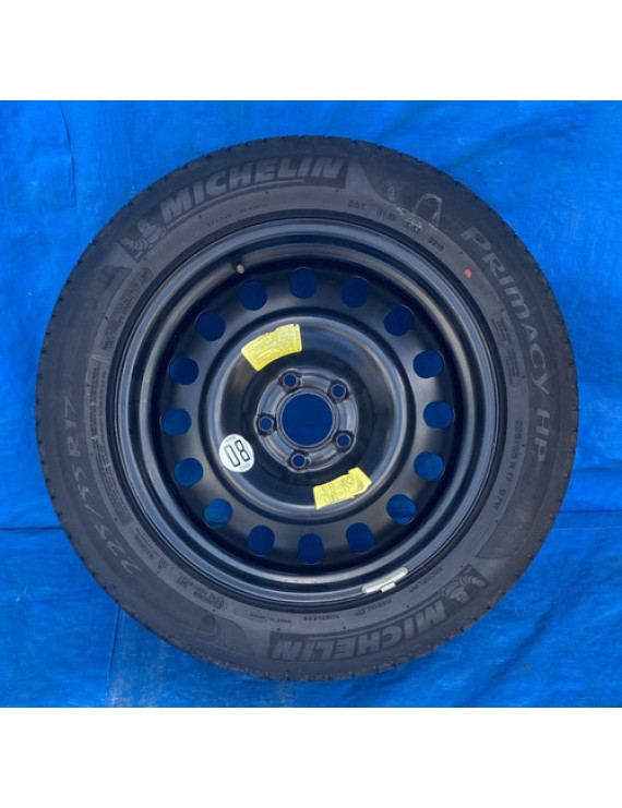 Roda Estepe Peugeot 508 2012 2013 2014 255/55r17  Preto