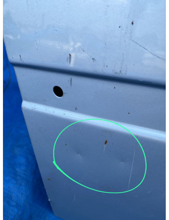 Porta Dianteira Direita Bmw 328i 1992 A 1997 / Avaria Dianteira Direita Prateado