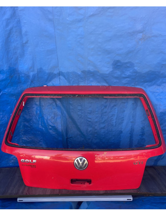 Tampa Traseira Golf Gti 1998 Vermelho