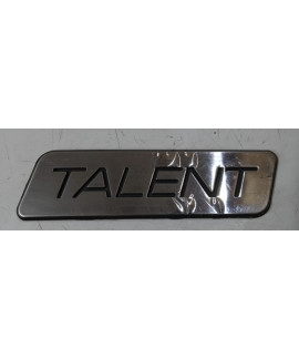 Emblema Talent Tampa Traseira Lifan 530 2015 Prateado Emblema Talent Tampa Traseira Lifan 530 2015 Prateado