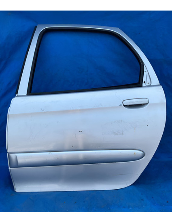 Porta Traseira Esquerda Xsara Picasso 2000 A 2012 Traseira Esquerdo Prateado