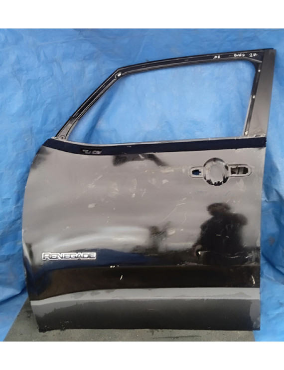 Porta Dianteira Esquerda Renegade  2016 2017 2018 2019 2020 Dianteira Esquerdo Preto
