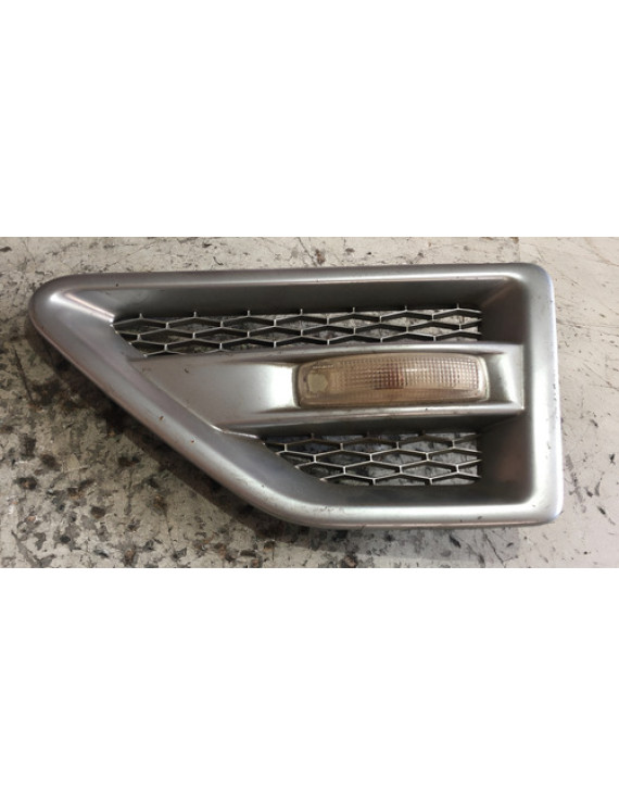 Grade Paralama Esquerdo Freelander 2 2007 - 2014 Cinza Esquerdo