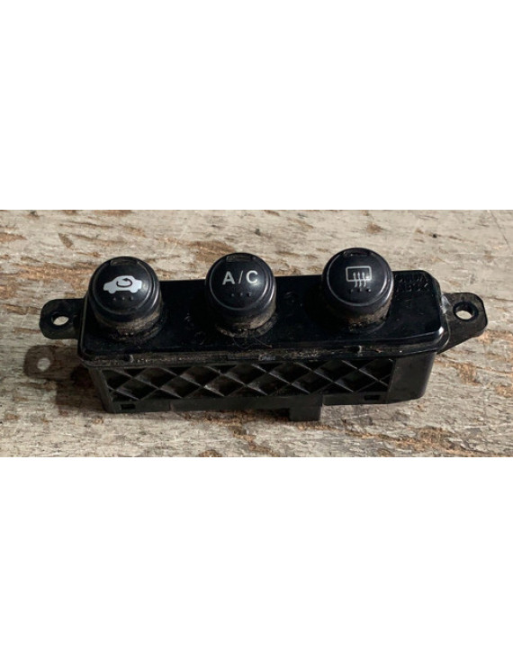 Botões Ar Condicionado Honda Civic 2001 - 2005 Preto
