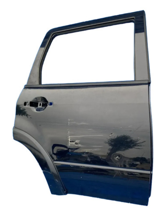 Porta Traseira Direita Mitsubishi Airtrek 2003 2008 Detalhe Traseira Direita Preto