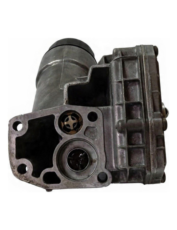 Suporte Filtro De Óleo Mercedes C280 3.2 1997 1998 Prateado