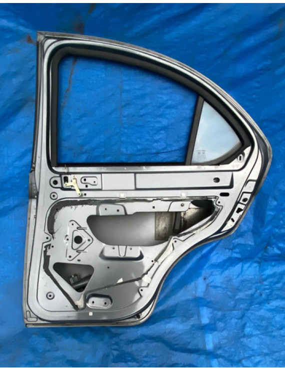 Porta Traseira Direita Jac J3 Sedan 2010 A 2016 Traseira Direita Prateado