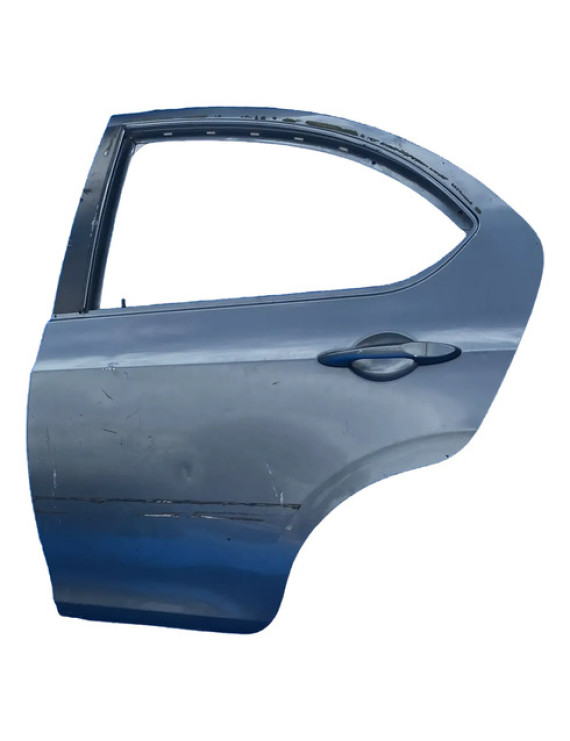 Porta Traseira Esquerda Jac J3 Hatch 2010 A 2013 / Detalhe Traseira Esquerda Cinza
