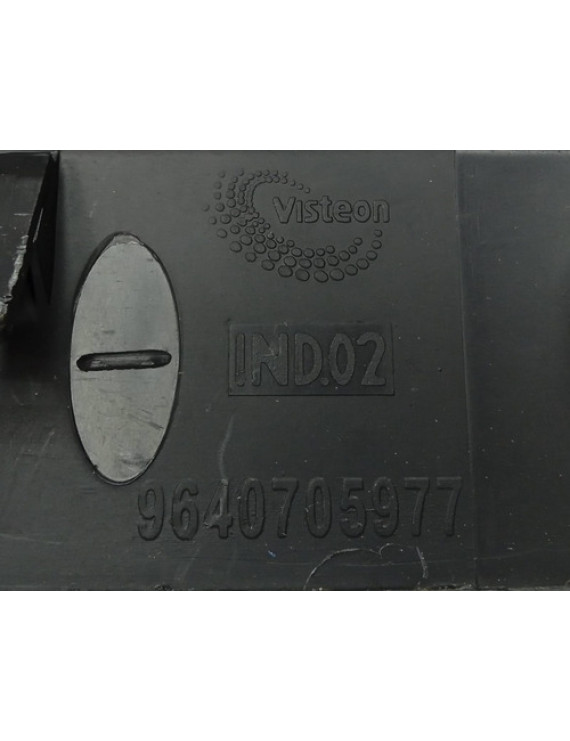 Moldura Painel De Instrumentos C3 2003 - 2012 Preto