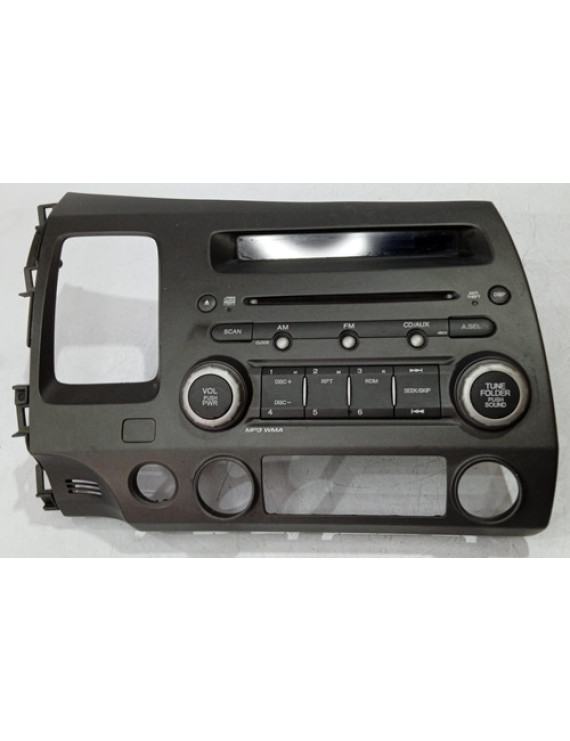 Frente Rádio Cd Honda New Civic 2006 - 2011