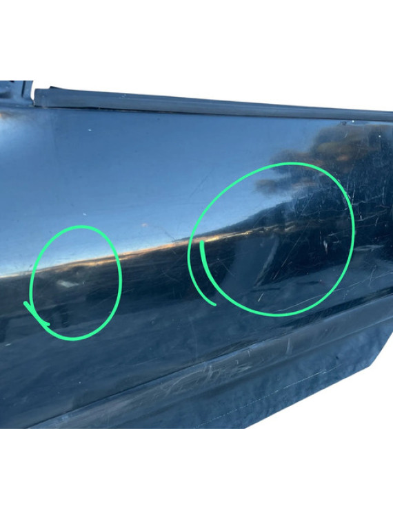 Porta Dianteira Esquerda Peugeot 206 207 1999 A 2012 Dianteira Esquerdo Preto