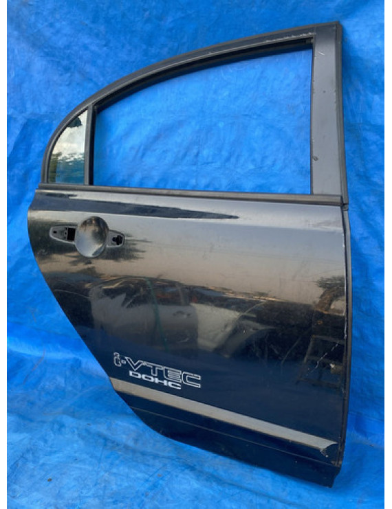 Porta Traseira Direita Honda Civic 2006 - 2011 Traseira Direita Preto