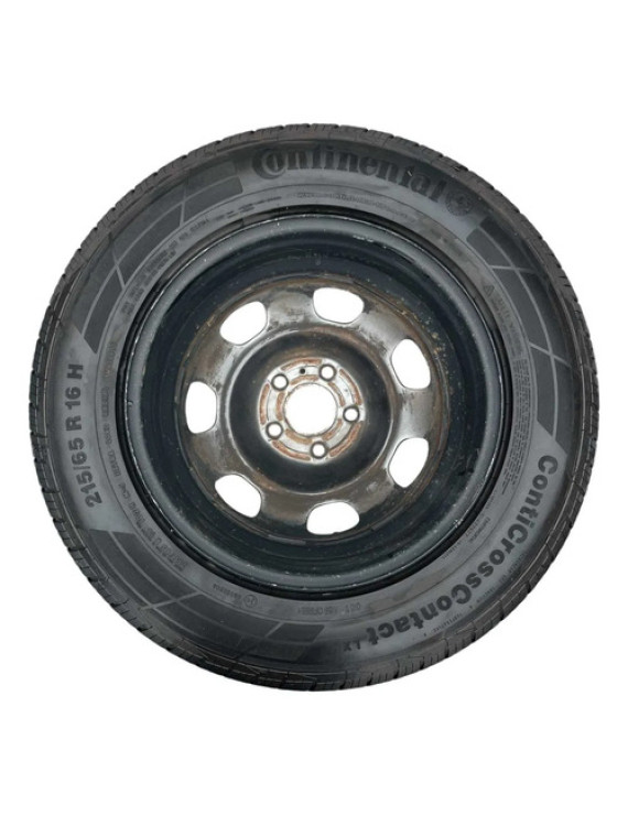 Roda De Ferro Aro 16 Com Pneu Duster Oroch 2017 2018 2019 Preto