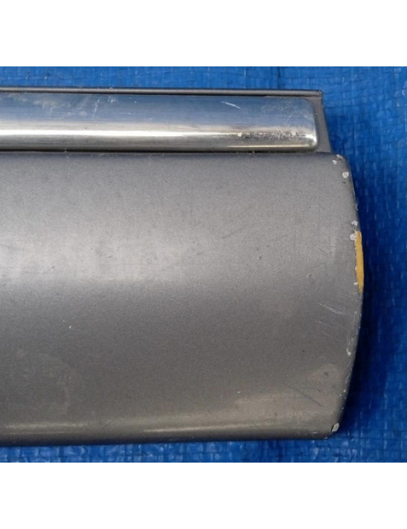 Moldura Porta Esquerda Dianteira Mercedes E320 1997 - 2003 Cinza