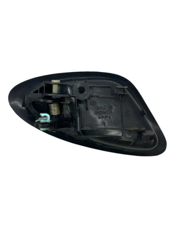 Maçaneta Interna Dianteira Direita Honda Fit 2003 A 2008 Preto Dianteira