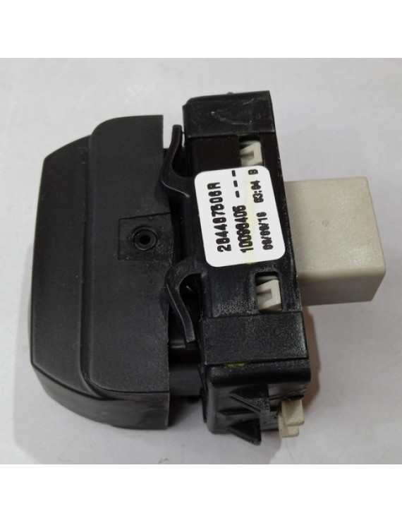 Botão Sensor Estacionamento Sandero Logan 2015 - 2020 Preto